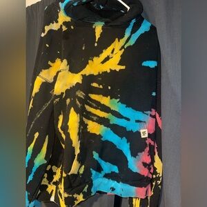 YoungLA Men’s Colorful Tie-Dye Oversized/ Relax Fit Hoodie